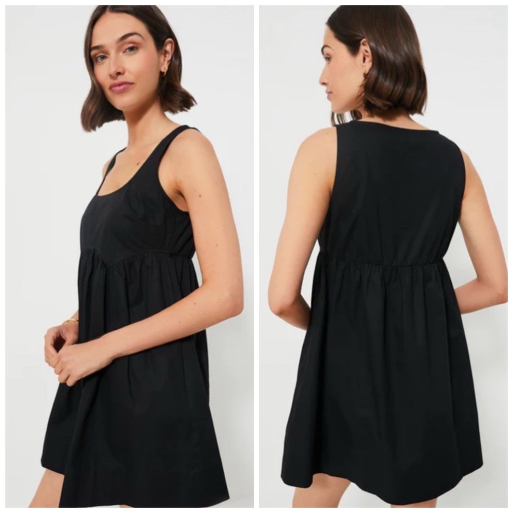 NWT Pomander Place Tuckernuck Sleeveless Porto Dress in Black - Picture 3 of 10